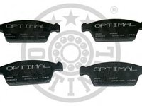 Set placute frana,frana disc DAEWOO TICO (KLY3), SUZUKI CAPPUCINO (EA) - OPTIMAL 9897