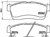 Set placute frana,frana disc DAIHATSU BOON (M3_), TOYOTA PASSO (_NC1_, _XC1_), PERODUA MYVI - MINTEX MDB3159