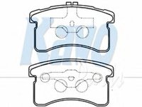 Set placute frana,frana disc DAIHATSU MIRA Mk III (L201), DAIHATSU CHARADE CENTRO IV (L501), DAIHATSU CUORE V (L5) - KAVO PARTS BP-1516