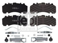 Set placute frana,frana disc FEBI BILSTEIN 16606