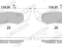 Set placute frana,frana disc FERODO FDB1099