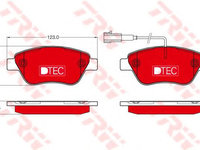 Set placute frana,frana disc FIAT 500 (312) (2007 - 2016) TRW GDB1654DTE