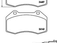 Set placute frana,frana disc FIAT 500 (312), FIAT PUNTO EVO (199), FIAT 500 C (312) - MINTEX MDB3207