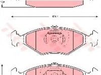 Set placute frana,frana disc FIAT ALBEA (178_) (1996 - 2009) TRW GDB1533