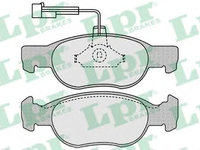 Set placute frana,frana disc FIAT BRAVA (182) (1995 - 2003) LPR 05P652 piesa NOUA