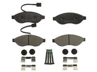 Set placute frana,frana disc FIAT DUCATO bus (250, 290) (2006 - 2016) ITN 16-BP1758 piesa NOUA