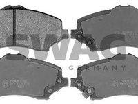 Set placute frana,frana disc FIAT FREEMONT (JF_) - SWAG 70 11 6063