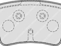 Set placute frana,frana disc FIAT GRANDE PUNTO (199) (2005 - 2016) FERODO FDB1858 piesa NOUA