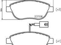 Set placute frana,frana disc FIAT MULTIPLA (186) (1999 - 2010) HELLA PAGID 8DB 355 018-831 piesa NOUA