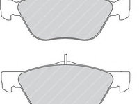 Set placute frana,frana disc FIAT MULTIPLA (186) (1999 - 2010) FERODO FDB1299