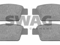 Set placute frana,frana disc FIAT MULTIPLA (186), FIAT STILO (192), FIAT STILO Multi Wagon (192) - SWAG 70 91 6556