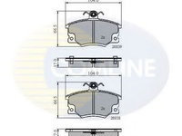 Set placute frana,frana disc FIAT PANDA (141A) (1980 - 2004) COMLINE CBP4137 piesa NOUA