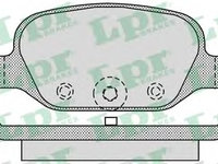 Set placute frana,frana disc FIAT PANDA (169) (2003 - 2016) LPR 05P872 piesa NOUA