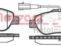 Set placute frana,frana disc FIAT PANDA (169), FIAT 500 (312), FIAT FIORINO caroserie inchisa/combi (225) - METZGER 1100.11