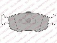 Set placute frana,frana disc FIAT PANDA (312) (2012 - 2016) DELPHI LP2274 piesa NOUA