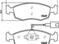 Set placute frana,frana disc FIAT PUNTO EVO (199) (2008 - 2016) TEXTAR 2542901 piesa NOUA