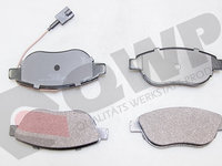 Set placute frana,frana disc FIAT QUBO (225) (2008 - 2016) QWP WBP403 piesa NOUA