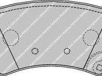 Set placute frana,frana disc FIAT SEDICI (FY_) (2006 - 2016) FERODO FDB1875