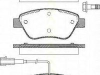 Set placute frana,frana disc FIAT STILO (192), FIAT PANDA (169), LANCIA MUSA (350) - TRISCAN 8110 15019