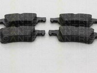 Set placute frana,frana disc FORD C-MAX II, FORD GRAND C-MAX, FORD FOCUS III - TRISCAN 8110 16025