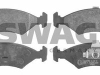 Set placute frana,frana disc FORD COURIER caroserie (J5_, J3_), FORD PUMA (EC_), FORD COURIER caroserie (JV_) - SWAG 50 91 6040