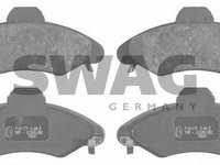 Set placute frana,frana disc FORD ESCORT Mk V (GAL), FORD ESCORT Mk V combi (GAL, AVL), FORD ESCORT Mk VI Cabriolet (ALL) - SWAG 50 91 6039