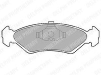 Set placute frana,frana disc FORD FIESTA IV (JA, JB) (1995 - 2002) DELPHI LP591 piesa NOUA