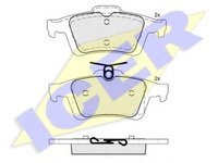 Set placute frana,frana disc FORD FOCUS Clipper (DNW), MAZDA PREMACY (CP), FORD FOCUS C-MAX - ICER 181744