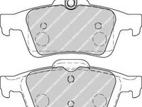 Set placute frana,frana disc FORD FOCUS II Cabriolet (2006 - 2020) FERODO FDB1931