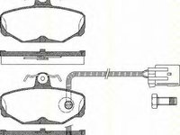 Set placute frana,frana disc FORD GRANADA I (GAE, GGE), FORD GRANADA Mk III limuzina (GGE), FORD SIERRA hatchback (GBC, GBG) - TRISCAN 8110 16164