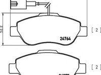 Set placute frana,frana disc FORD KA (RU8) - TEXTAR 2476401