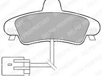 Set placute frana,frana disc FORD MONDEO Mk III combi (BWY) (2000 - 2007) DELPHI LP1683