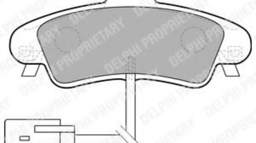 Set placute frana,frana disc FORD MONDEO Mk I