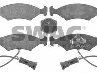 Set placute frana,frana disc FORD SIERRA hatchback (GBC, GBG), FORD SIERRA (GBG, GB4), FORD SIERRA hatchback (GBC) - SWAG 50 91 6024