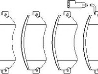 Set placute frana,frana disc FORD TRANSIT bus, FORD TRANSIT caroserie, FORD TRANSIT platou / sasiu - TOPRAN 303 968