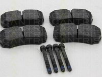 Set placute frana,frana disc FORD TRANSIT caroserie, FORD TRANSIT platou / sasiu - TRISCAN 8110 16026