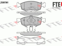 Set placute frana,frana disc FTE 9010848