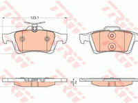 Set placute frana frana disc GDB2033 TRW pentru Ford C-max Ford Grand Ford Focus