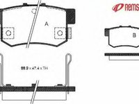 Set placute frana,frana disc HONDA ACCORD Mk IV (CB), HONDA ACCORD Mk IV cupe (CB, CC), HONDA LEGEND cupe (KA3) - METZGER 0325.02