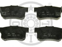 Set placute frana,frana disc HONDA ACCORD Mk IV (CB), HONDA ACCORD Mk IV cupe (CB, CC), HONDA ACCORD Mk V (CC, CD) - OPTIMAL 9823