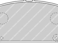 Set placute frana,frana disc HONDA ACCORD VI (CG, CK) (1997 - 2003) FERODO FDB1439 piesa NOUA