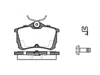 Set placute frana,frana disc HONDA ACCORD VI (CG, CK) (1997 - 2003) REMSA 0695.02 piesa NOUA