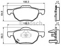 Set placute frana,frana disc HONDA ACCORD VII Tourer (CM) (2003 - 2016) BOSCH 0 986 494 135