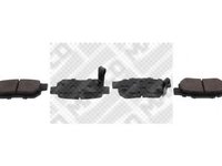 Set placute frana,frana disc HONDA BALLADE IV limuzina (ED), HONDA BALLADE IV hatchback (EC, ED, EE), HONDA CONCERTO (HW) - MAPCO 6887