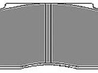 Set placute frana,frana disc HONDA BALLADE IV limuzina (ED), HONDA BALLADE IV hatchback (EC, ED, EE), HONDA PRELUDE Mk II (AB) - MAPCO 6247