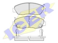 Set placute frana,frana disc HONDA CIVIC Mk IV cupe (EJ), HONDA Ballade VI limuzina (EJ, EK), HONDA CIVIC VI cupe (EJ, EM1) - ICER 181329