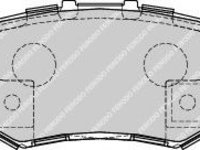 Set placute frana,frana disc HONDA CR-V II (RD) (2001 - 2006) FERODO FDB1679 piesa NOUA