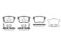 Set placute frana,frana disc HONDA CR-V II (RD) (2001 - 2006) REMSA 0325.04 piesa NOUA