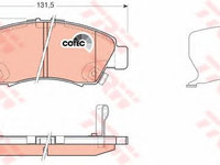 Set placute frana,frana disc HONDA JAZZ limuzina (2003 - 2016) TRW GDB3212