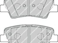 Set placute frana,frana disc HYUNDAI ELANTRA limuzina (MD, UD) (2010 - 2016) FERODO FDB4387 piesa NOUA